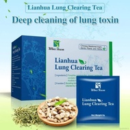 Lianhua Tea  Deep Cleaning of Lung Toxin, Away Heat Detox Purify The Lung Relieve Throat (20 pcs per Box)