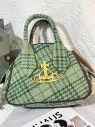 💎誠信賣家💎Vivienne westwood 綠色毛呢保齡球
