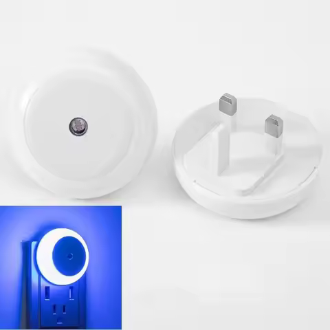 High Quality Energy Saving LED Night Light EU UK Plug Smart Sensor Sensor Control Lamp Motion Sensor