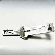 เครื่องมือ Lishi 2in1 สำหรับ BYD03 สำหรับรถยนต์ BYD Han Song L Tengshi LIISHI เครื่องถอดรหัสแบบพกพา 