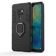 Back Case For Huawei Mate 20 Pro/Lite,Mate 30 Pro/Lite,Mate 40 Pro/Lite,Mate 20X,Mate 50 Pro,Mate 60 Pro,Hybrid Shockproof Armor Case Stand Cover w/ Ring Bracket