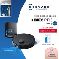 [NEW] ECOVACS DEEBOT T30S PRO OMNI Robot Vacuum  | 11000Pa | AIVI 3D 2.0 | TruEdge™ Mopping | 70°C H