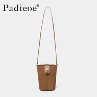 PADIEOE Womens Bag 2024 New womens bag Shoulder bag Leather phone Bag Commuter bag Crossbody bag