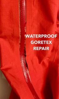 Waterproof GoreTex Repair Arcteryx Arc’teryx Marmot North Face Patagonia Aigle Alpha Beta Zeta Rain 