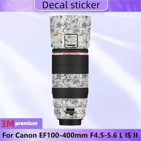 EF100-400 II Lens Sticker Premium Decal Skin For Canon EF 100-400mm f/4.5-5.6L IS II USM Lens Anti-s