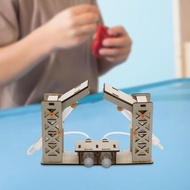 [whfashionkk] Hydraulic Bridge Assembly Toy Science Craft Kit Wood Toy Science Experiment Toy
