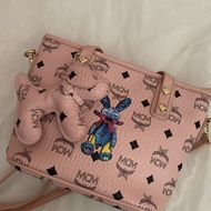 Mcm pink preloved bekas seken second tas #3