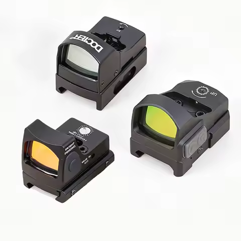 Tactical MINI Red Dot Sight Collimator Reflex for GLOCK 17 19 Scope Hunting Optics Holographic Rifle