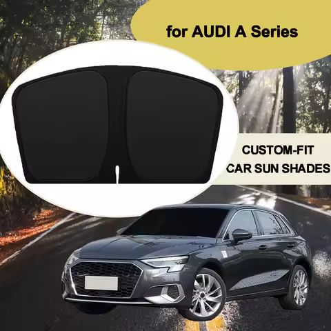 For AUDI A3 A3L A4 A4L A5 A6 A6L A8L 2008-2025 Windshield Sun Shade Side Window Shades Cover Sun Vis