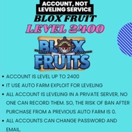 [Account] Noob Blox Fruit account level 2400