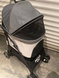 Candy pet car pets car dog dogs cat cats baby Stroller Air buggy petro GEX 豪華寵物車 籃車可分開 方便好用 寵物手推車 犬用