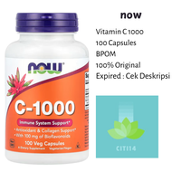 Now Vitamin C 1000MG C-1000 MG Vit C1000 mg 100 Capsule