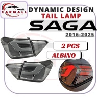 PROTON SAGA VVT 2016 - 2025 DYNAMIC DESIGN TAIL LAMP TAIL LIGHTS LED WHITE ALBINO OEM