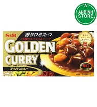 Date 09/26 Viên nấu Cà ri Nhật Golden Curry Vị Cay S&B Số 5 198g