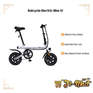 Xiaomi Baicycle Electric Bike S1 [25km/h Max Speed | 26km Long Range Battery | Dual Disc-brake] 1 Ye