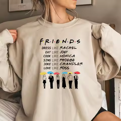 Friends Be Like Sweatshirt Friends Tv Show Hoodie Best Friends Pivot Sweater Chandler Bing Joey Frie