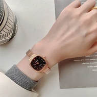 Vintage Wheat Ear Small Square Watch Style Watch Female Small Square Small Gold Watch Female Watch Q