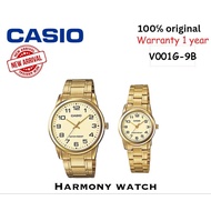 Original Casio Couple Watch MTP-V001G/LTP-V001G