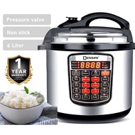 Kitchen Reservable Smart Electric Digital Pressure Cooker Rice Cooker Pressure Cooker 6L/8L  Rice/Soup Multi-functional