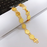 IV NEW JEWELRY ACCESSORIES GTD99 Wholesale Coin Bracelet Diameter 13mm ESHAL ACC Hand Bracelet