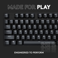 Logitech G413 SE Fullsize Mechanical Gaming Keyboard - PBT/Tile/Alu