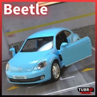 【TURBO模型車】1/36 福斯 新金龜車 Volkswagen Beetle 雙門可開