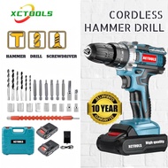 High Quality Hand Drill Cordless Impack Drill Bateri Portable Drill Heavy Duty Bor Cordless Drill El