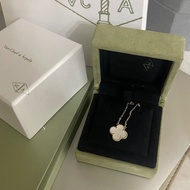 Van Cleef & Arpels梵克雅寶 白貝母四葉草 小號 18K金 項鍊 女款