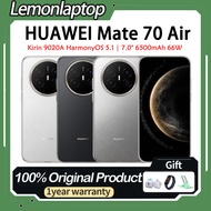 HUAWEI Mate 70 Air Kirin 9020A HarmonyOS 5.1 7.0 inches 1320 x 2760 pixels 6500mAh 66W Dual SIM HUAW