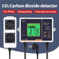 AGc12 Carbon Dioxide Controller Detector Automatic CO2 Concentration Control with Dual Channel NDiR 