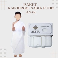 CHILDREN'S IHRAM CLOTH PACKAGE + WHITE BELT ALL SIZES / Ihram Cloth
