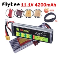 NEW 4200mAh 11.1V Li-polymer Battery 3S 40C LiPO Rechargeable Battery For RC Quadcopter, Aircraft, A