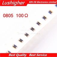 100PCS 0805 SMD Resistor 5% 100R Ohm 101 100ohm