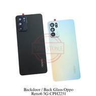 Tutup Belakang Backdoor Backcover Back Casing Back Glass Oppo Reno 6