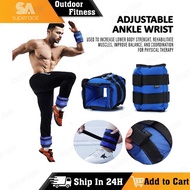 1~6KG Set Leg Ankle Weights For Ankle/Leg Pair Weights Strap Hand Sand Bag Exercise Equipment