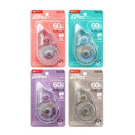 Unicorn Stationery 2in1 Jumbo Correction Tape 5mm x 60m UCT-230-2’S Random Colour