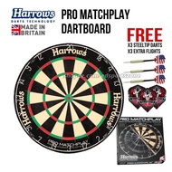 Harrows Darts Pro Matchplay Dart Board Papan Dart Professional International Competition Level Dartb