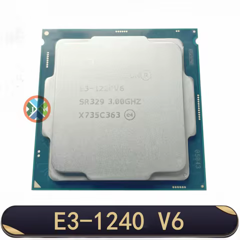 Xeon E3-1240V6 CPU 3.70GHz 8M LGA1151 E3-1240 V6 Quad-core Desktop E3 1240V6 processor E3 1240 V6