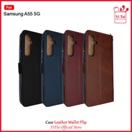 YITAI YC34 Case Leather Wallet Flip Samsung A35 5G Samsung A55 5G