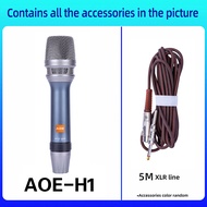 AOE Professional Dynamic Handheld Wired Microphone Original Branded For Karaoke KTV Magic Sing Video