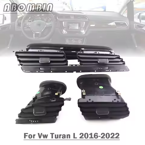 Side Front Air Vent Dashboard Air Condition Outlet Vent Center Ventilator Grille For Vw Turan L 2016
