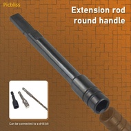 Picbliss Reinforced 83mm Black Flattened Adapter Bar Professional Mechanic Accessories