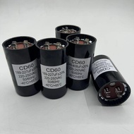 Pemampat Peti Sejuk Peti Sejuk Tersuai Kapasitor Permulaan CD60 88-108uf189-227uf 156-186uF