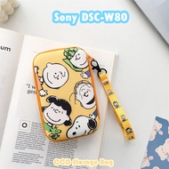 【Trend Front】 For Sony DSC-W80 CCD Camera Storage Bag 10x16.2cm Size Trendy Cartoon Series with Wate