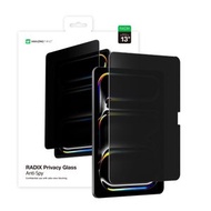 AMAZINGTHING - iPad Pro 13 吋 M5 M4 [RADIX Privacy Glass] 玻璃螢幕保護貼 28° 防窺保護 Apple Pencil 順滑書寫 9H硬度 防刮強