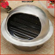 Stainless Steel Dinding Ventilasi Udara Saluran Ventilasi Exhaust Gril Terbaik Dikelasnya