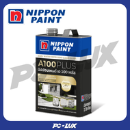 NIPPON PAINT น้ำยาเคลือบเงาอะคริลิก สูตรน้ำมัน รุ่น A-100 พลัส ขนาด 1 แกลลอน สีใส