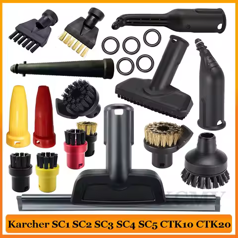 For Karcher Steam Vacuum Cleaner Machine SC1 SC2 SC3 SC4 SC5 SC7 CTK10 CTK20 Parts Brush Head Powerf