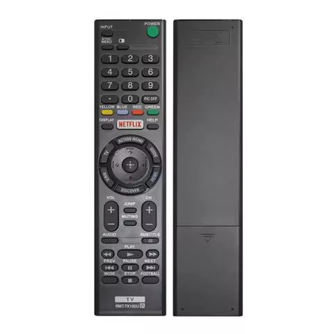 RMT-TX100U Replacement Remote Fit for Sony Bravia RMTTX100U XBR-75X850C XBR-55X855C