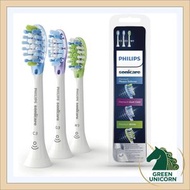 Philips飛利浦 Sonicare(C3 + G3 + W3) 潔白刷頭， Sonicare 極致清潔替換刷頭，智能刷頭組合，混合3支裝（白色），三支裝，HX9073/67，原廠原裝正品，德國製造